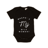 MLW By Design - Where’s My Milk Bodysuit | Various Colours