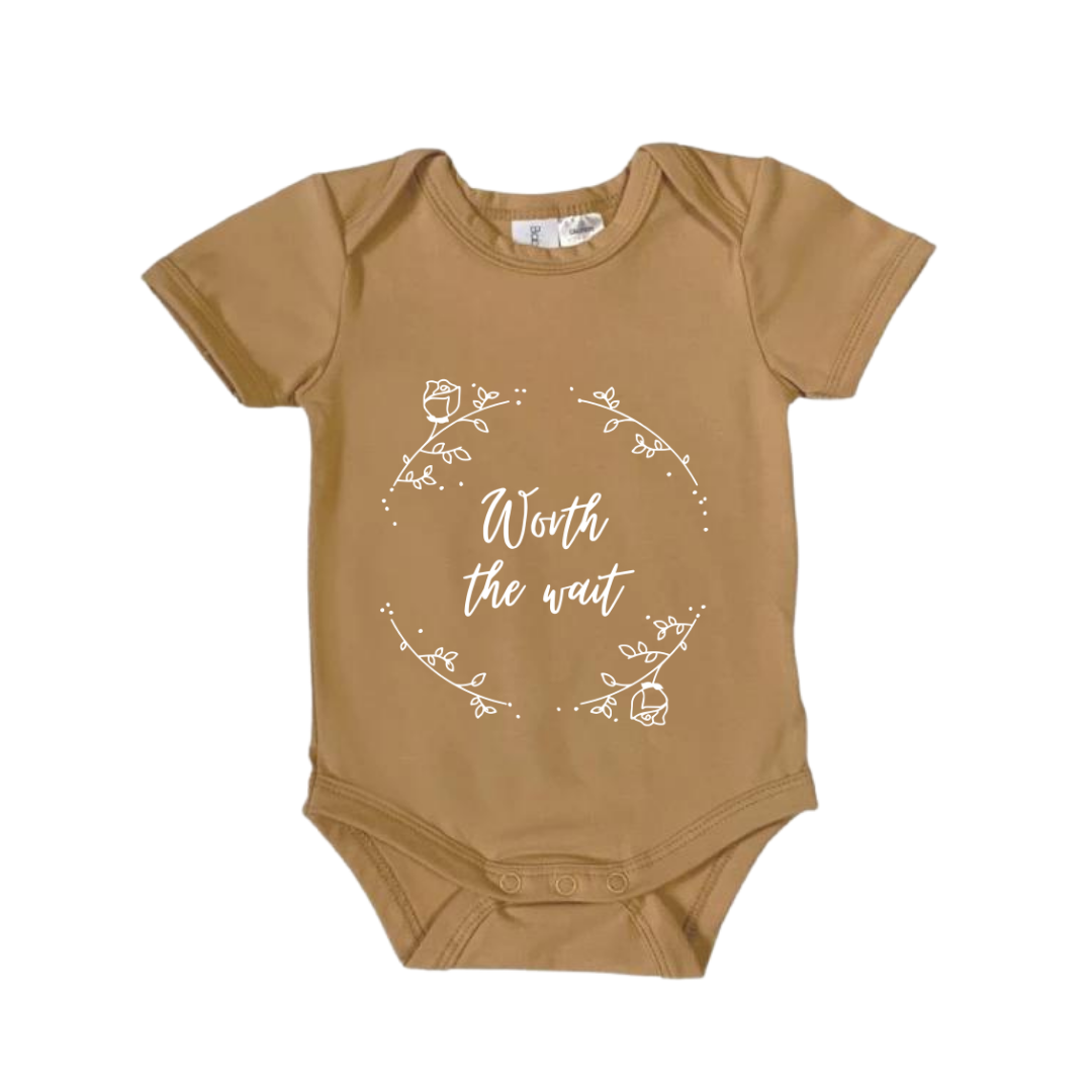 MLW By Design - Worth The Wait Short Sleeve Bodysuit | Various Colours