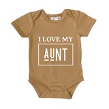 MLW By Design - I Love My Uncle / Aunt Bodysuit | Various Colours