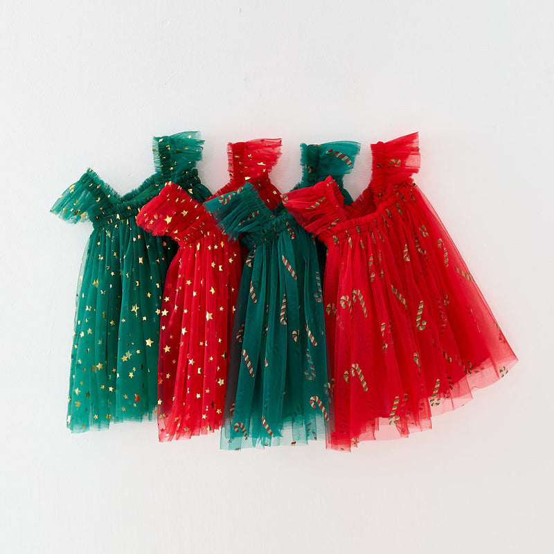 Candy Cane & Sparkle Dresses