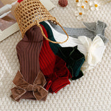 Christmas Bow Socks