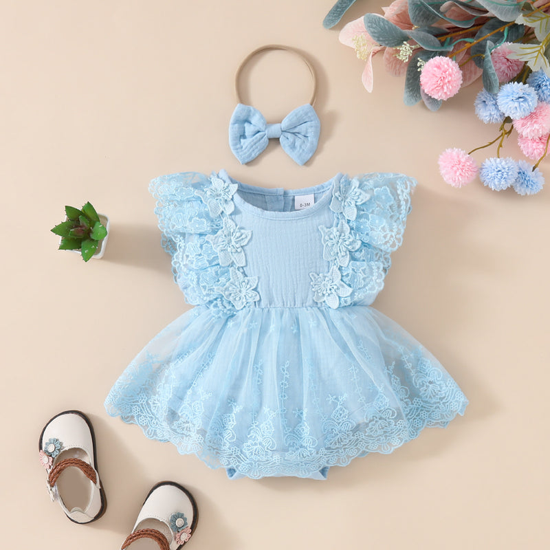 Angelique Lace Romper