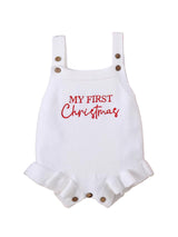 My First Christmas Romper