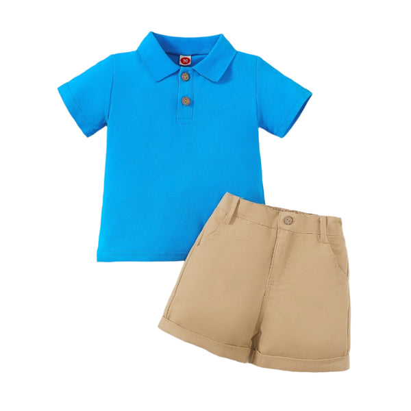 Polo Shirt + Shorts Set