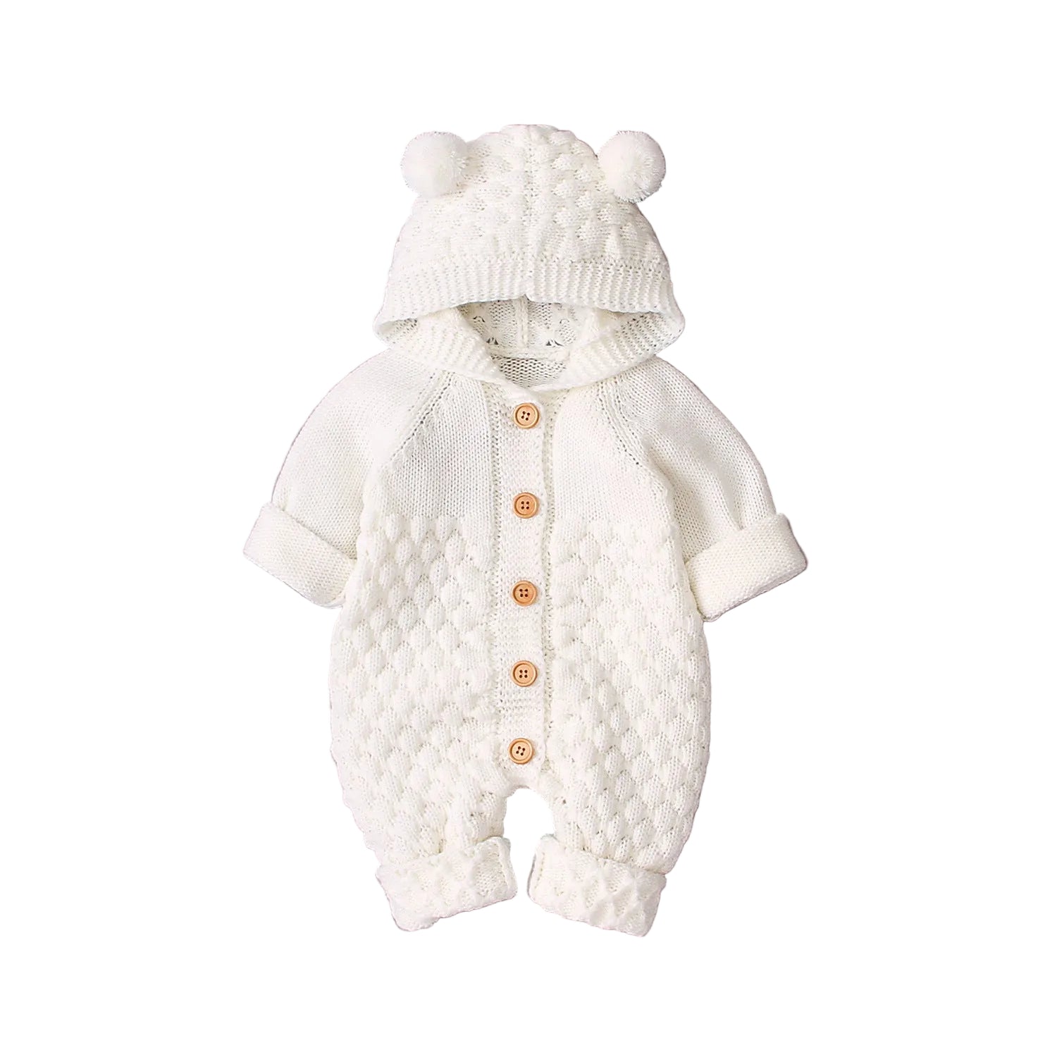 Baby Bear Knit Onesie