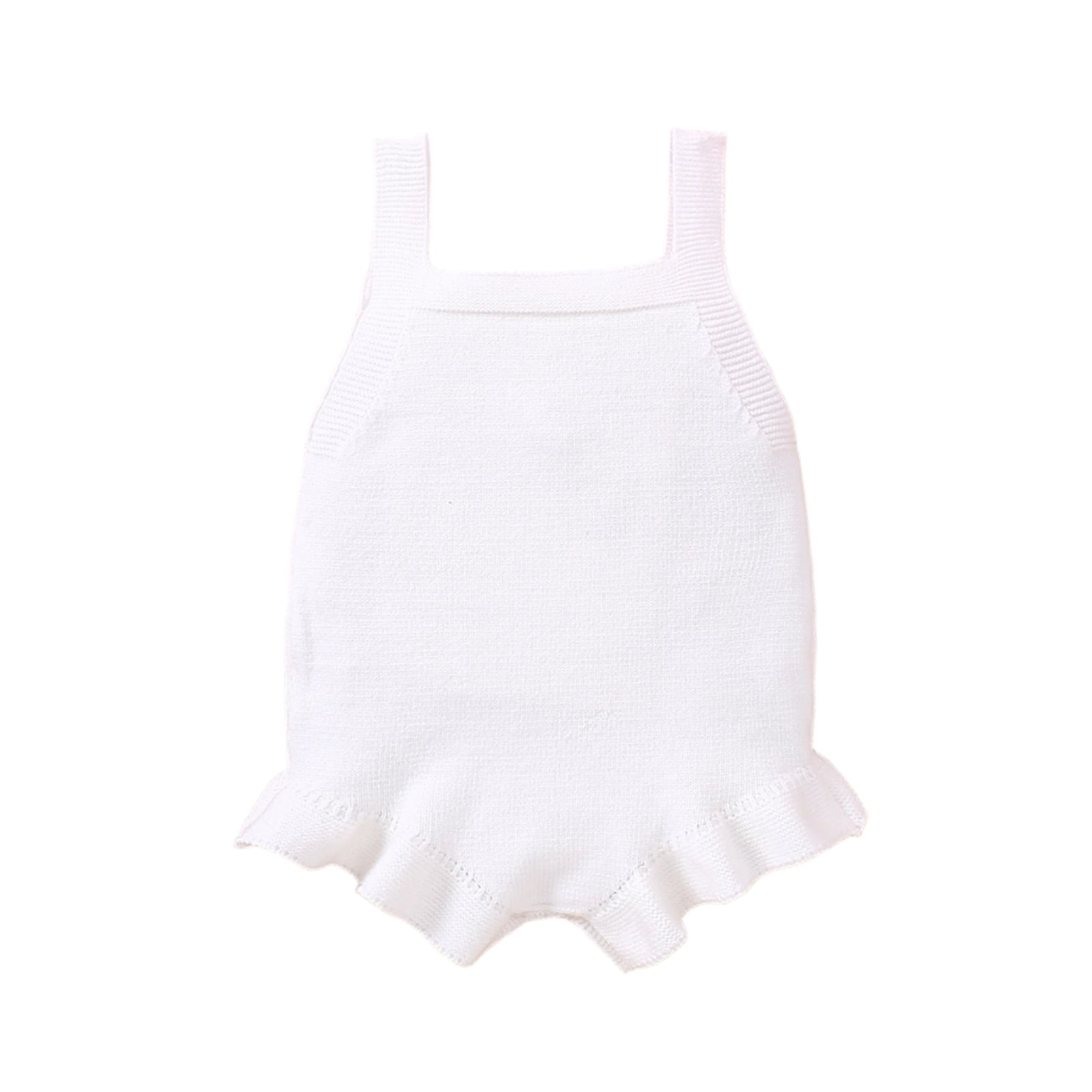 Knitted Bow Romper