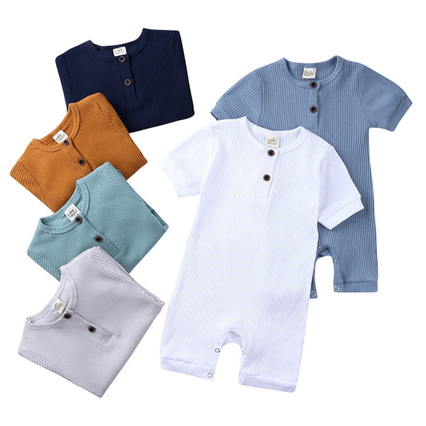 Basics Button Onesie