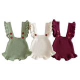 Millie Knitted Overall Romper