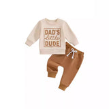 Dad's Little Dude Or Mama's Little Man Set