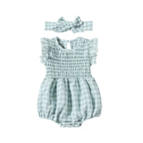 Mia Gingham Romper