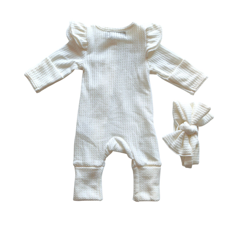 Willow Ruffle Onesie