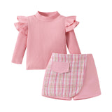 Aria Tweed Skort Set
