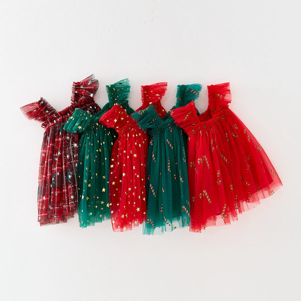Candy Cane & Sparkle Dresses