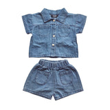 Denim Pocket Set