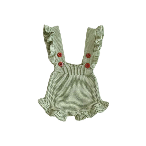 Millie Knitted Overall Romper