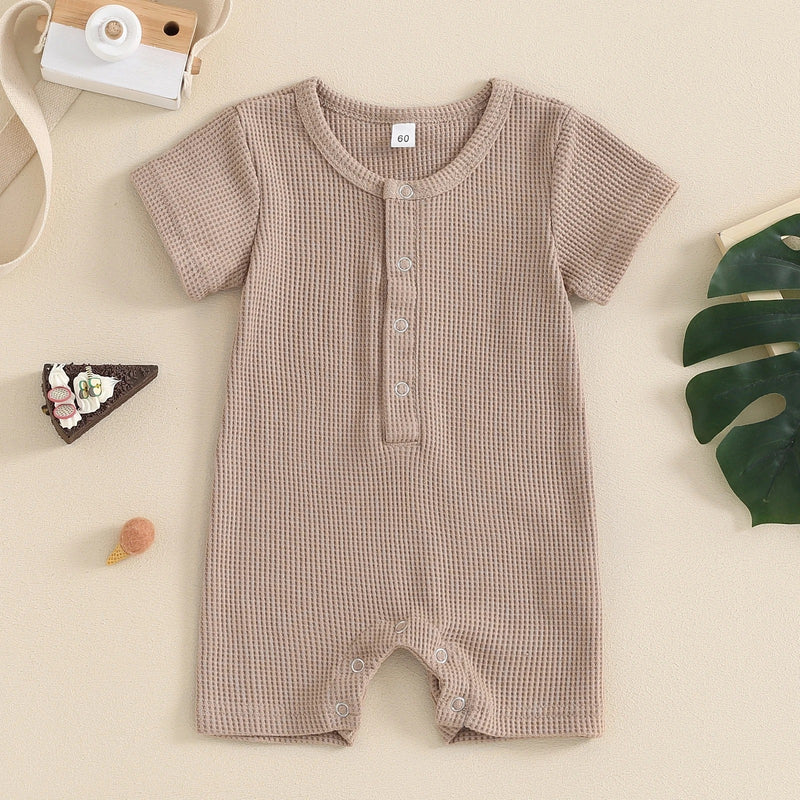 Archie Waffle Onesie - Clearance