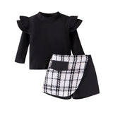 Aria Tweed Skort Set