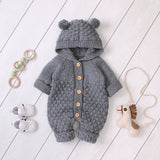 Baby Bear Knit Onesie