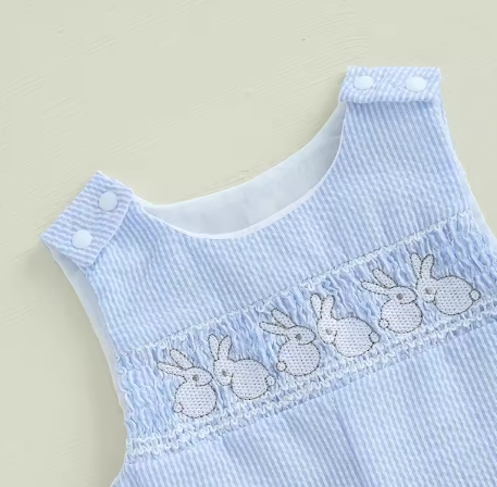 Stripe Bunny Romper