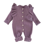 Macey Flutter Knit Onesie