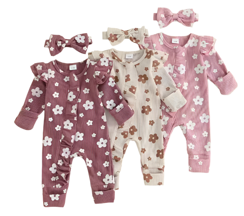 Rosie Flower Onesie