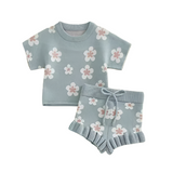Eva Flower Knit Set