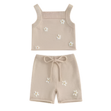 Tori Flower Knit Set
