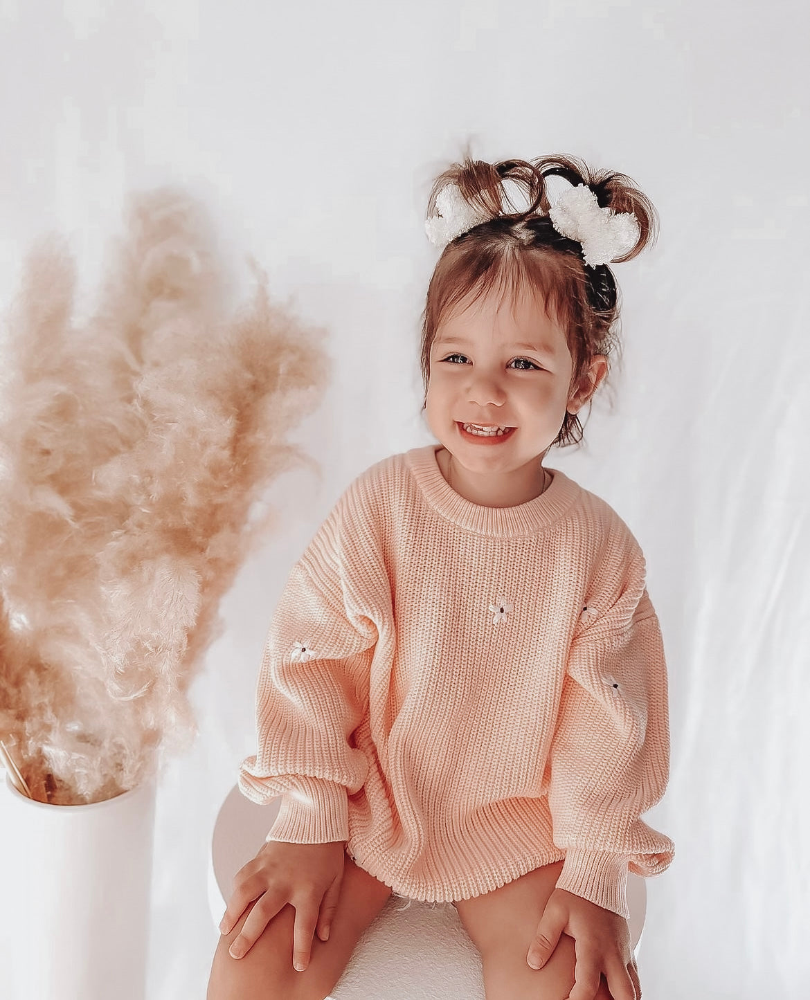 Flower Knit Jumper