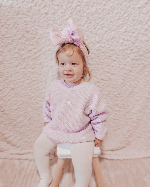 Flower Knit Jumper