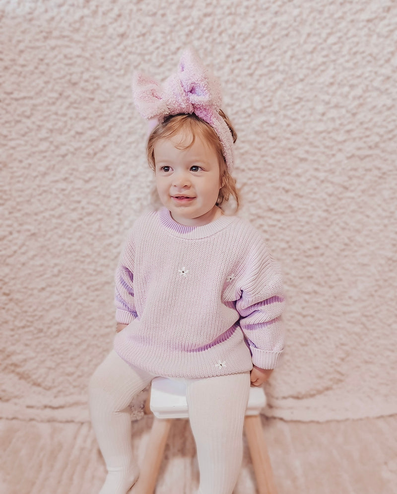 Flower Knit Jumper