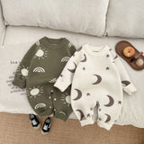 Sun and Moon Knit Onesie