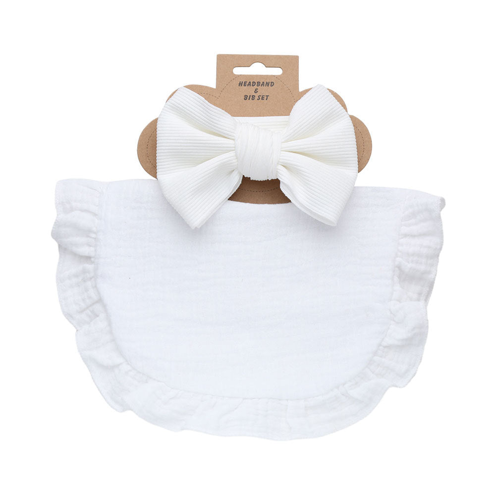 Millie Bib & Bow Set