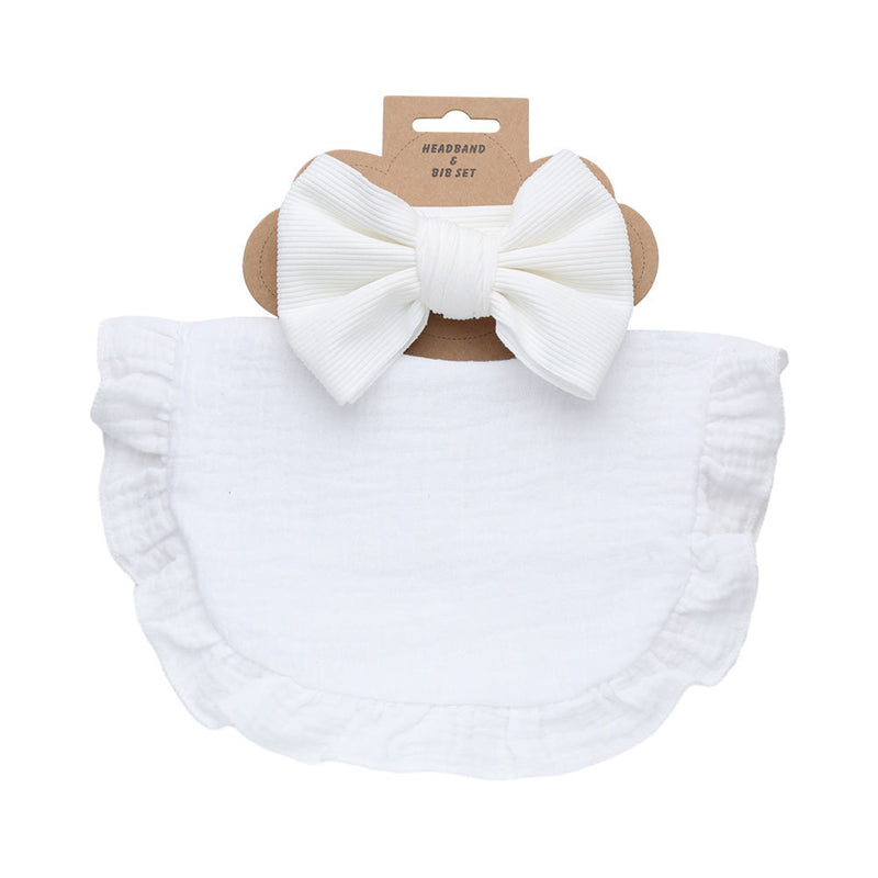 Millie Bib & Bow Set