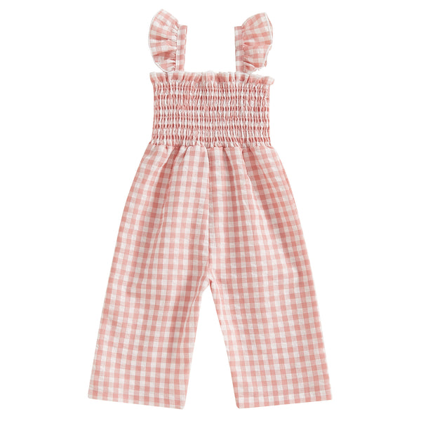 Aria Gingham Jumpsuit - Clearance