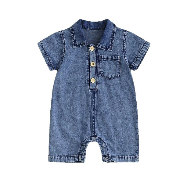 Acid Wash Romper