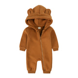 Bear Zipper Onesie