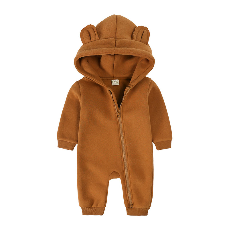 Bear Zipper Onesie