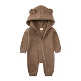 Bear Zipper Onesie