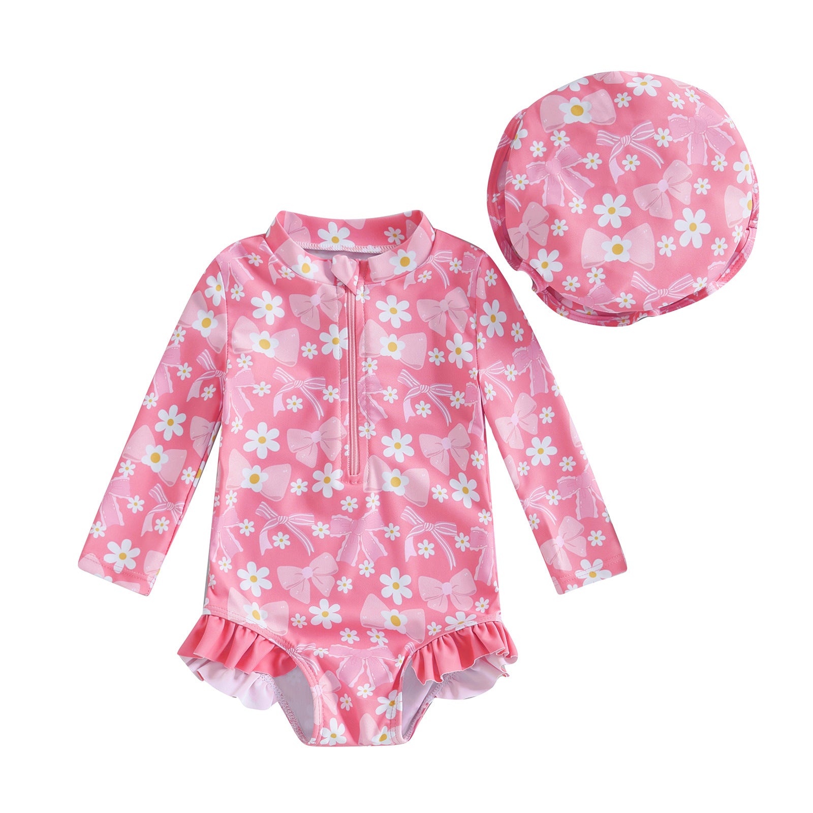 Bowknot One-piece Swimsuit