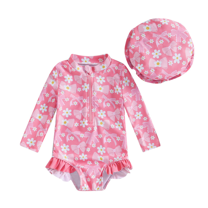 Bowknot One-piece Swimsuit