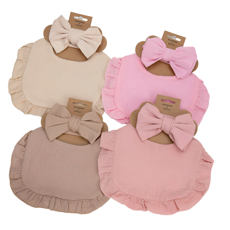 Millie Bib & Bow Set