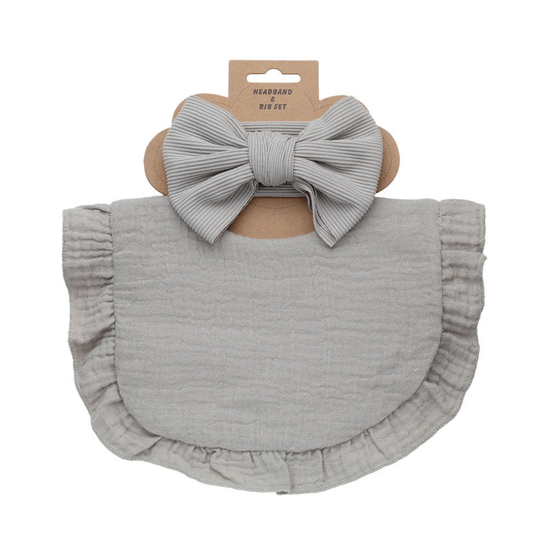 Millie Bib & Bow Set