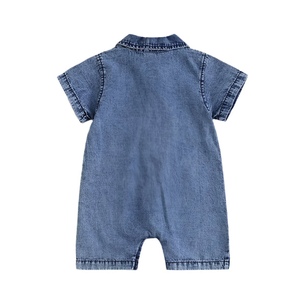 Acid Wash Romper