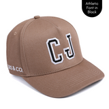PERSONALISED MOCHA W/ INITIALS: Available in Baby - Adult Sizes - Cubs & Co.