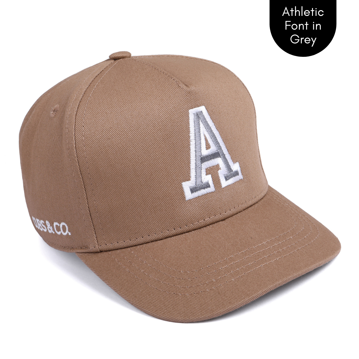 PERSONALISED MOCHA W/ INITIALS: Available in Baby - Adult Sizes - Cubs & Co.