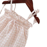 Lottie Gingham Romper