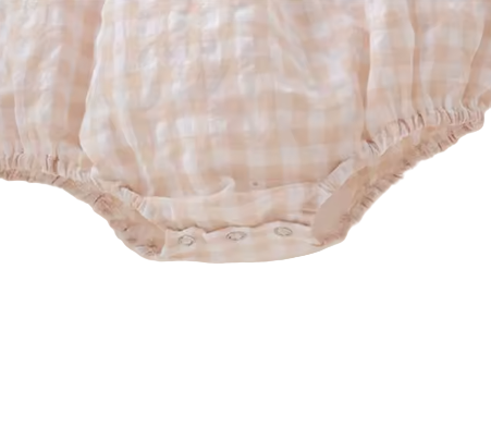 Lottie Gingham Romper