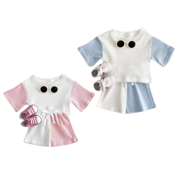 Waffle Summer Lounge Set - Clearance