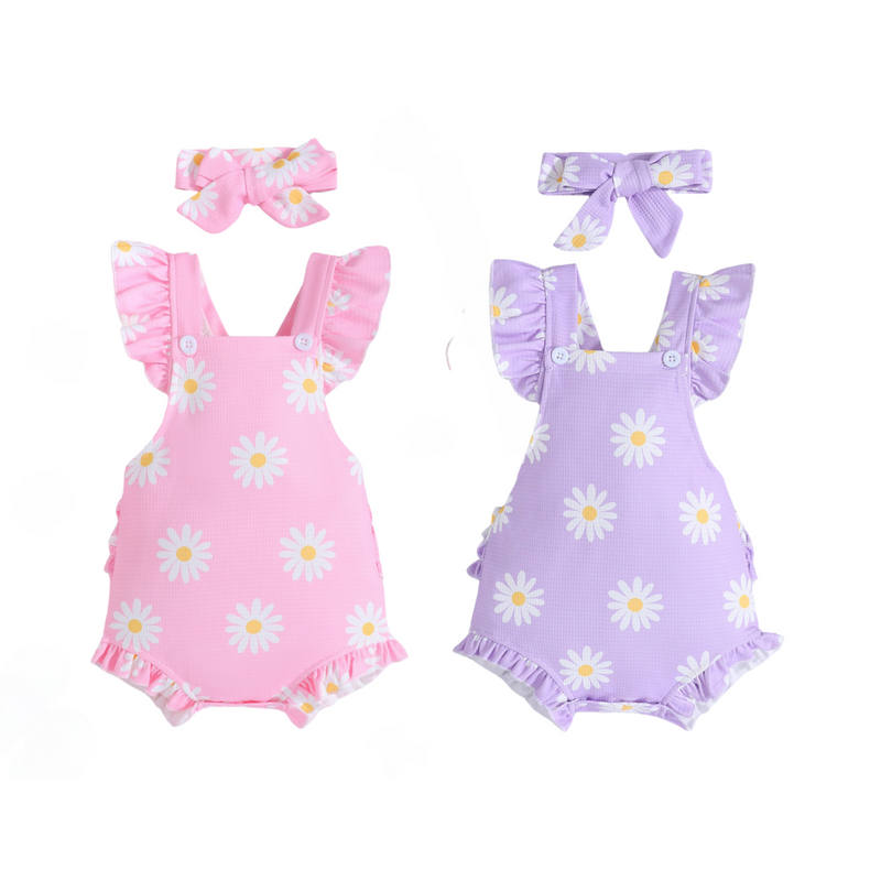 Luna Floral Romper - Clearance