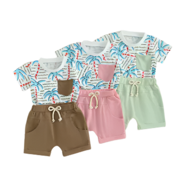 Palm Tree Wave Set
